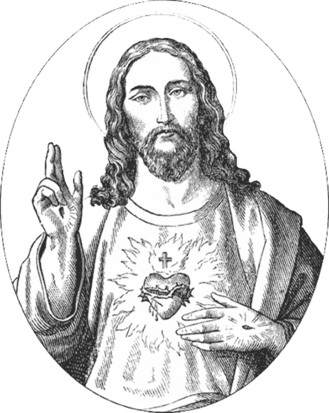 Тату Иисус Несущий крест