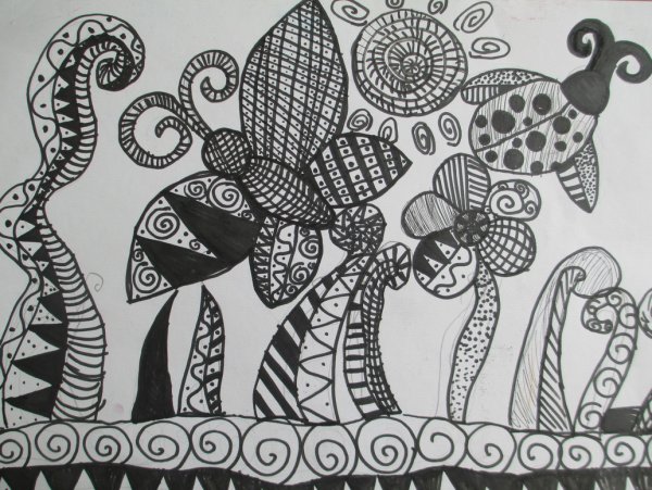 Декоративный рисунок