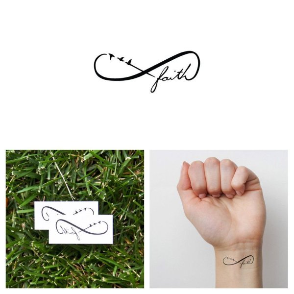 Тату бесконечность на запястье эскизы