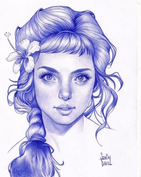 Портрет карандашом