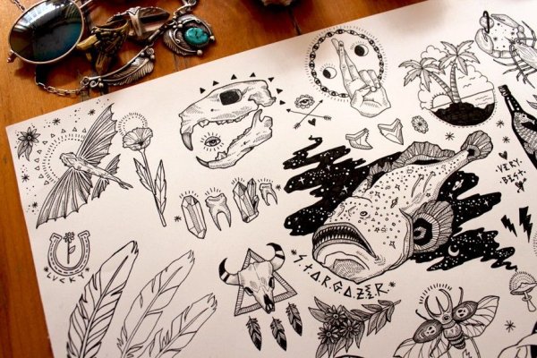 Эскизы рисунков для скетчбука