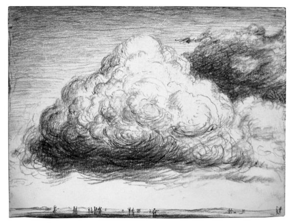 Небо гравюра