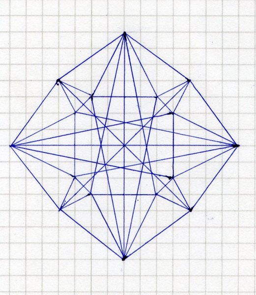 Фигуры на листе в клетку