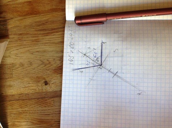 Рисунки с помощью линейки