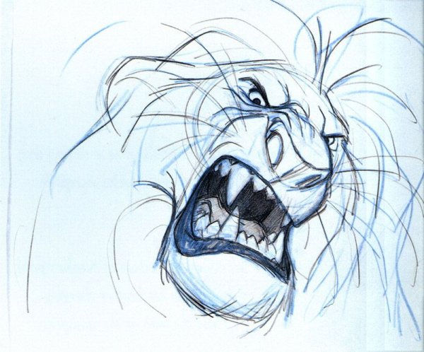 Дисней скетчи Король Лев