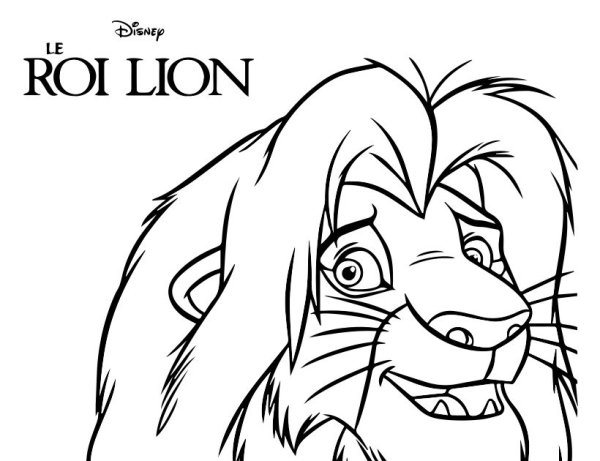 Король Лев шрам скетч