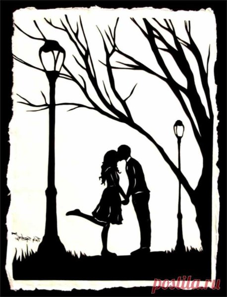 Силуэт композиция