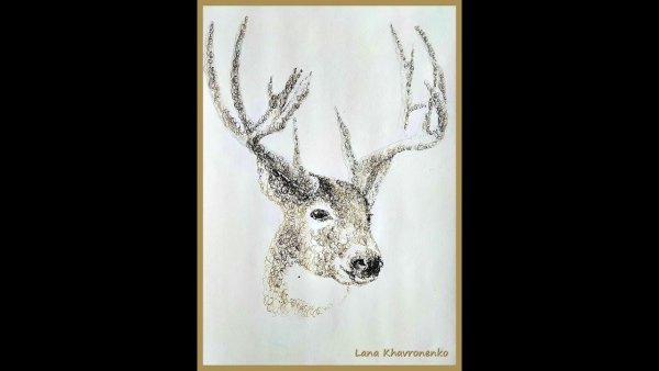 Ручка «олень»