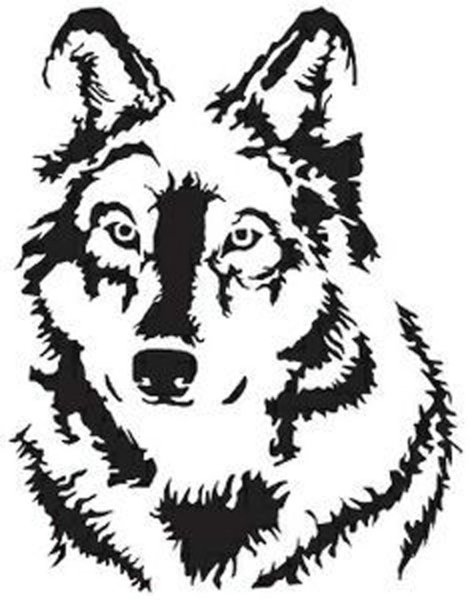 Волк для выжигания по дереву