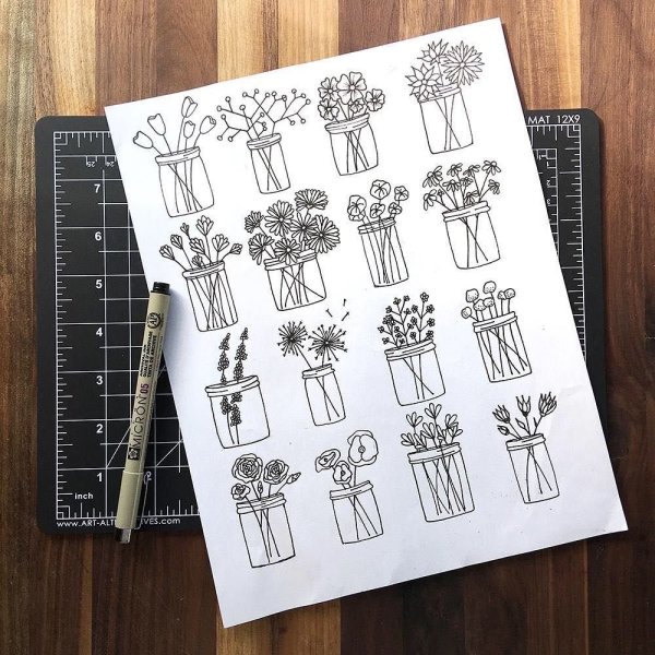 Украшения для скетчбука