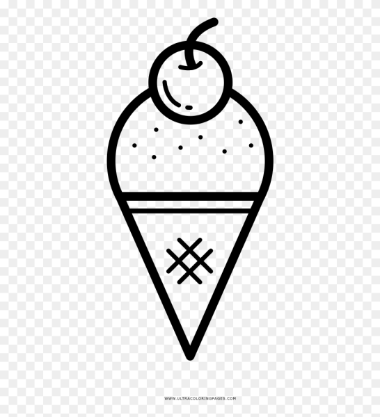 Легкие эскизы мороженого