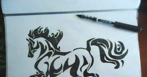 Гелевая ручка для тату