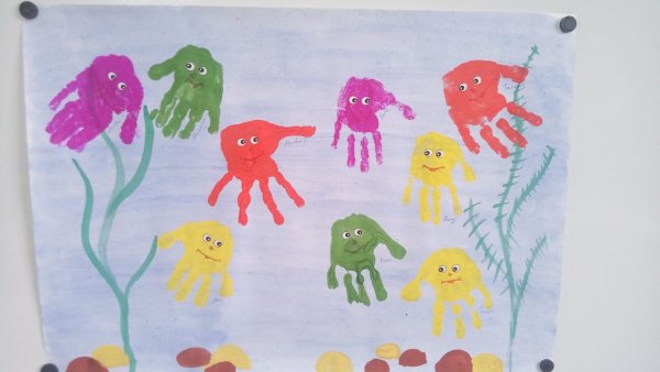 Рисование Осьминожки во 2 младшей группе