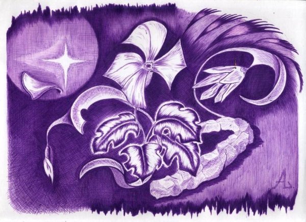 Рисунки ручкой