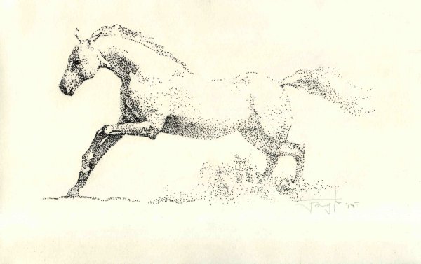 Пуантилизм Графика