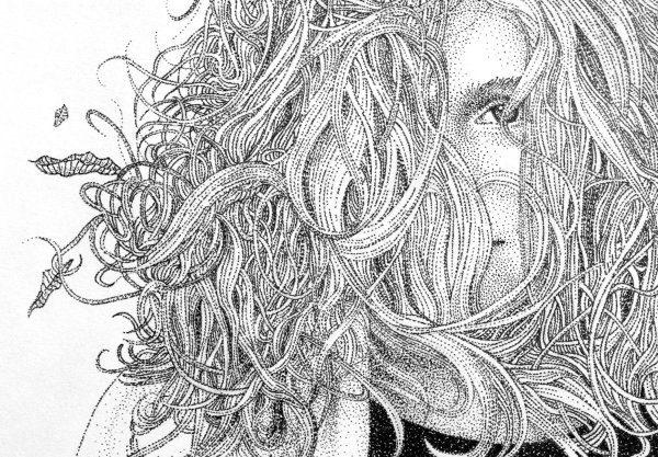 Пуантилизм линером