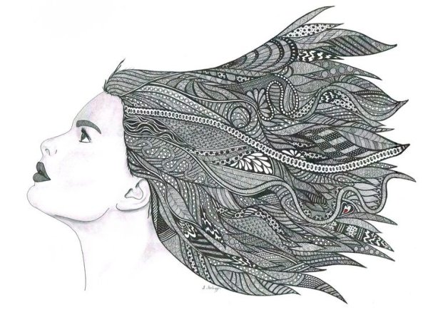 Рисунки в графическом стиле