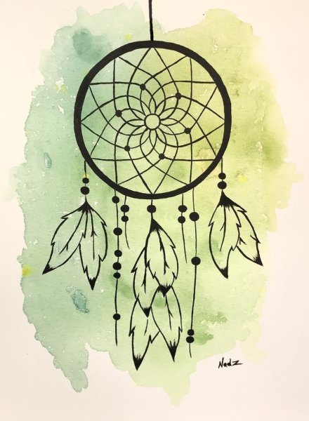 Ловец снов для срисовки