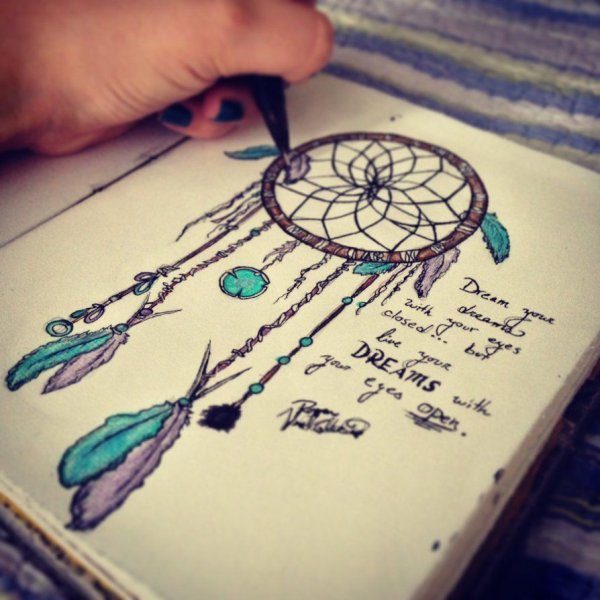 Ловец снов скетчбук