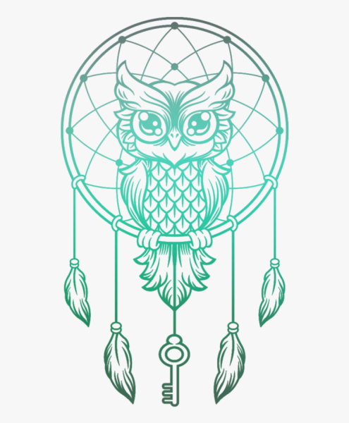 3d ночник "Сова и Ловец снов"