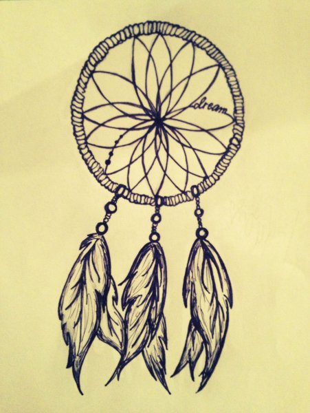 Ловец снов для скетчбука