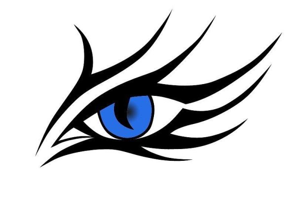 Стилизованное изображение глаза