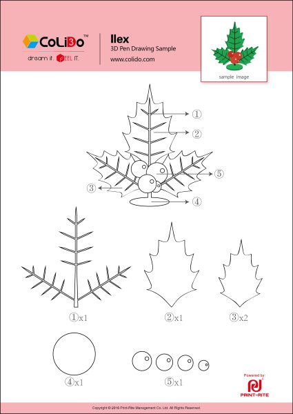 Схемы рисунков для 3d ручки