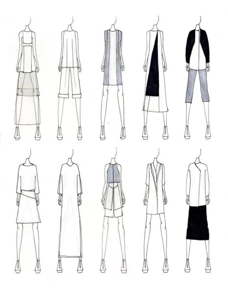 Раскраска одежда для женщин