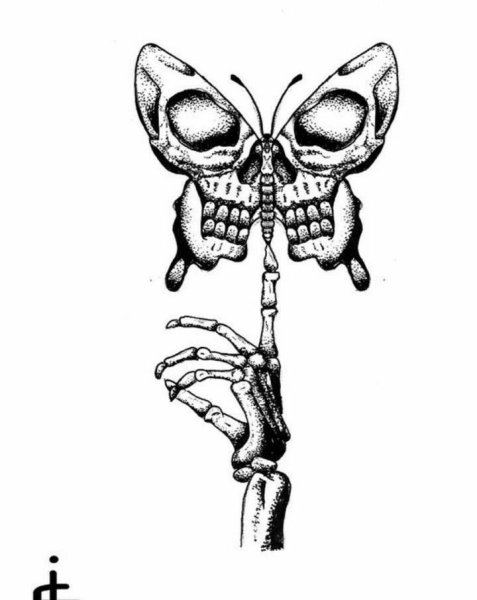 Монстры черной ручкой