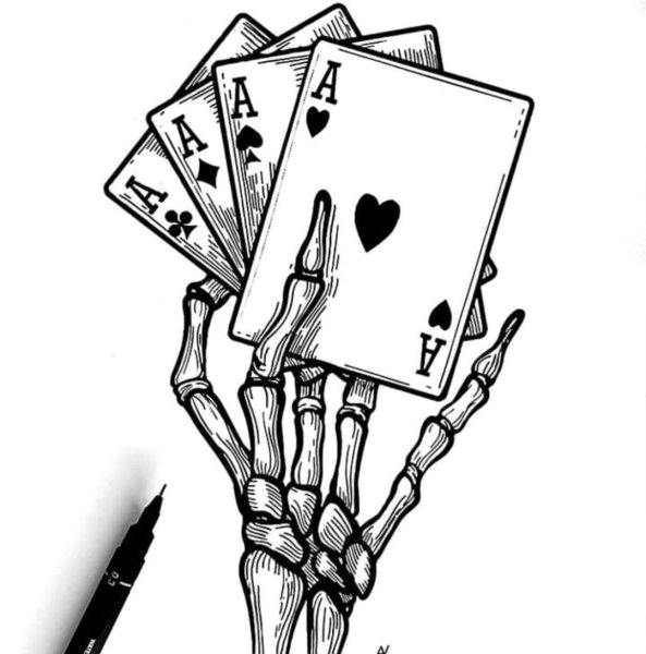 Скетчбук руки