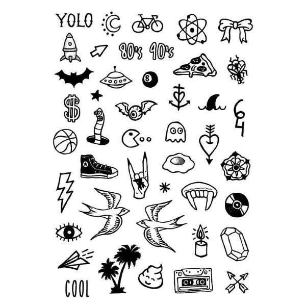 Эскиз маленькой тату