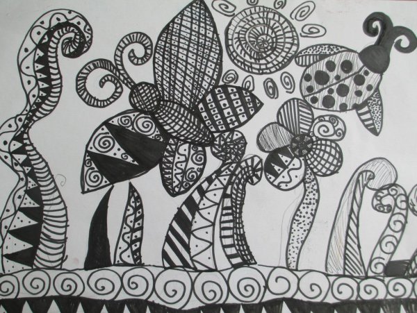 Декоративный рисунок