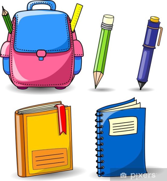 Книжки тетрадки рисунок