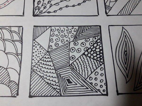 Дудлинг техника рисования