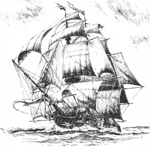 Фрегат Выжигание петр1