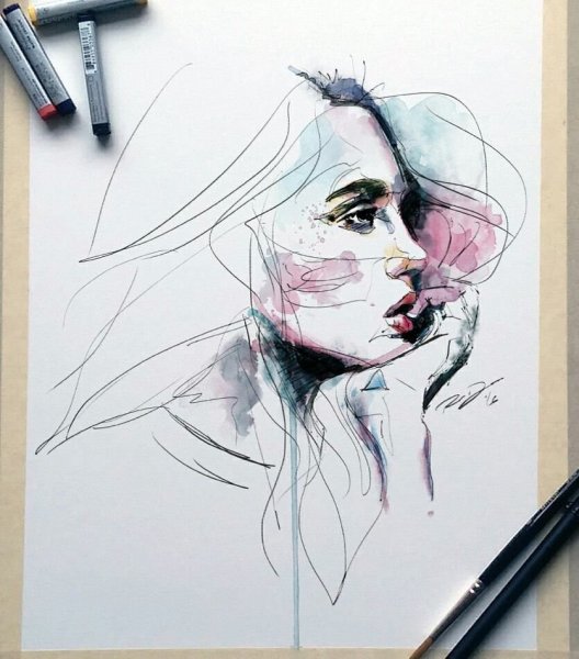 Стили рисования акварелью