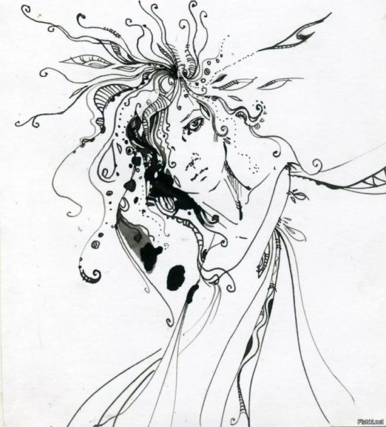 Картины гелевой ручкой