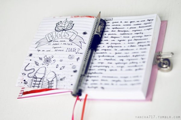 Тетради для ведения личного дневника