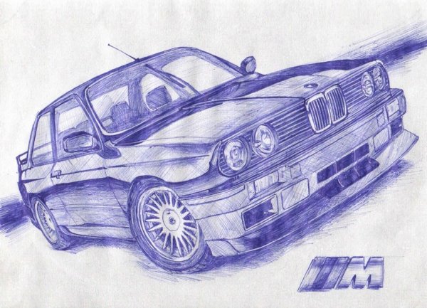 Рисунки ручкой