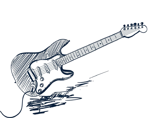 Гитара рисунок