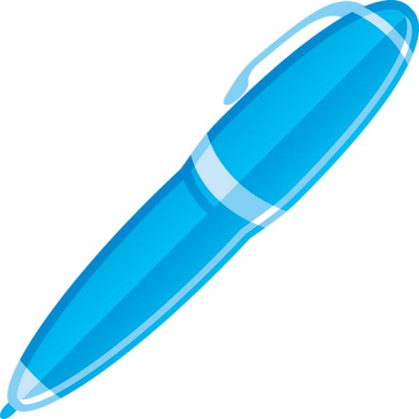 Ручка мультяшная