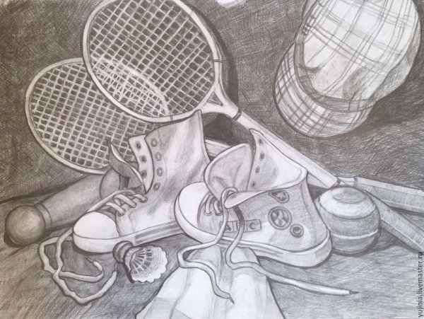 Картины для спорта фломастерами