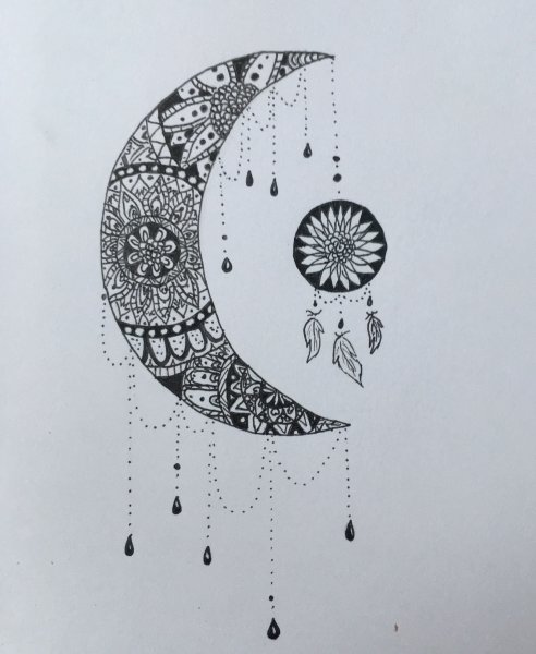 Тату Луна и Ловец снов
