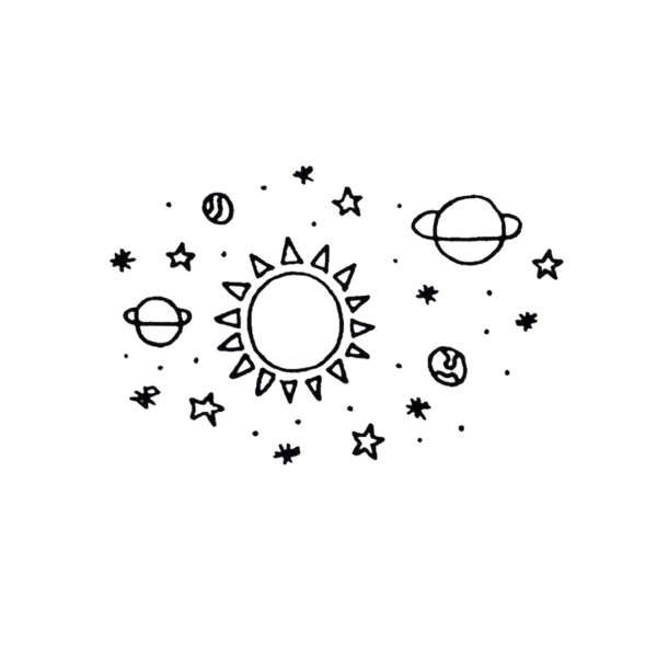 Планеты для срисовки