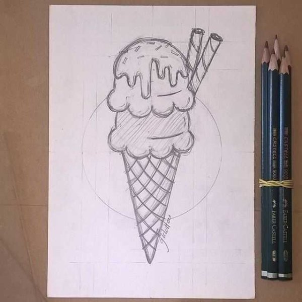 Рисунки для скетчбука лёгкие