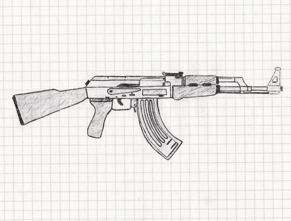 Автомат рисунок