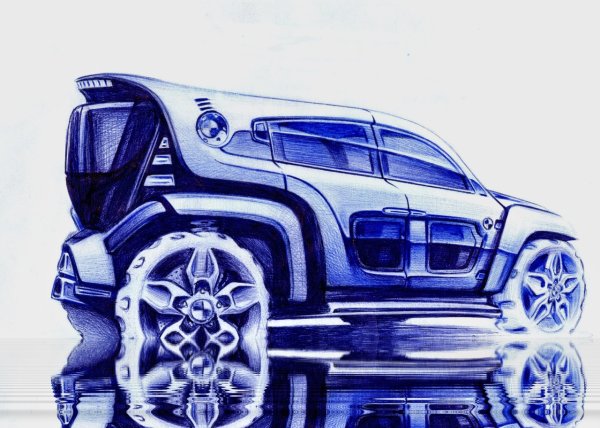 Машина рисунок