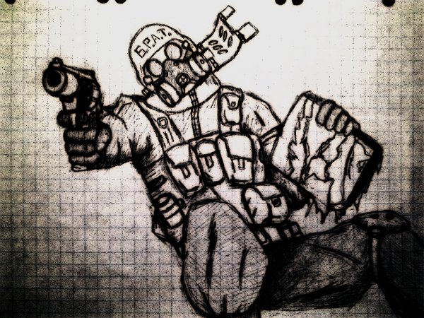 Нарисовать метро 2033