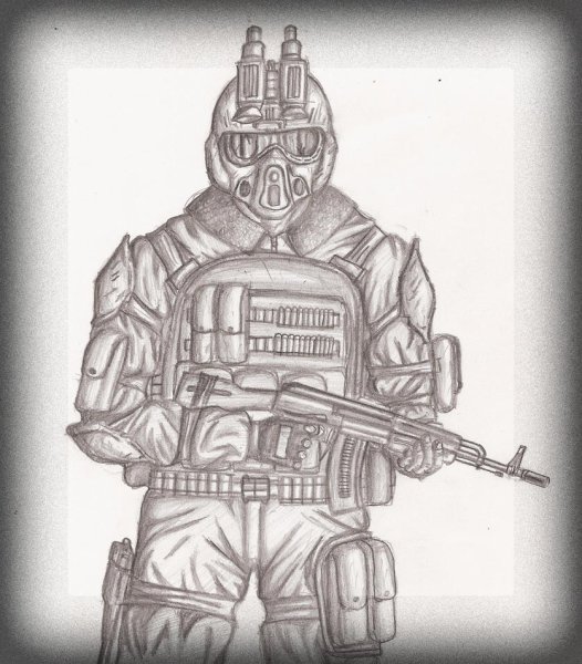 Метро 2033 для срисовки