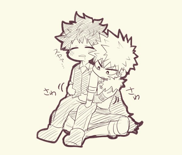 Раскраска аниме Мидория Изуку